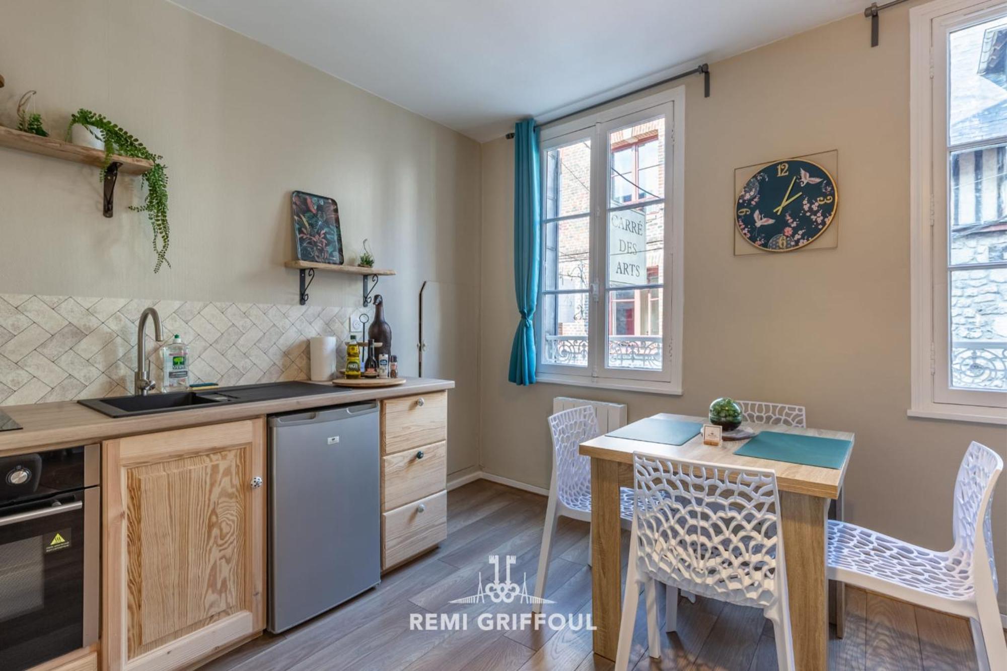 Emeraude Cozy Nest 3 Heart Of Historic District 2 Guests Honfleur Exterior foto